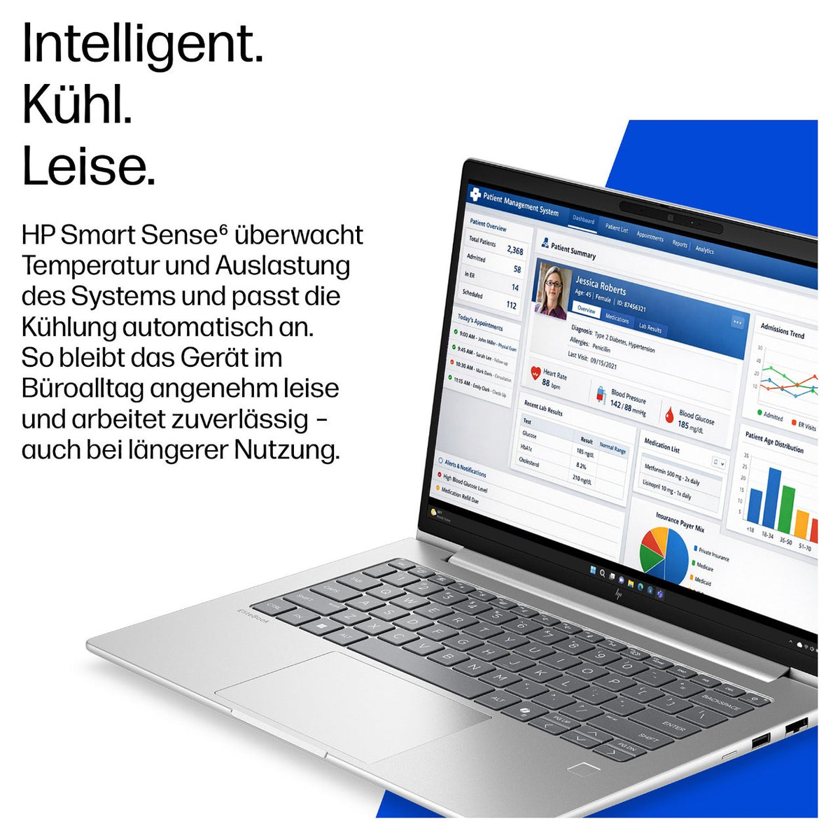 HP EliteBook 6 G2i CU5 325/16GB/512SSD/W11 Pro 2J Gar (DE)