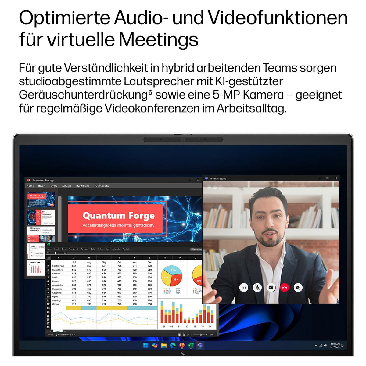 HP EliteBook 6 G2i CU5 325/16GB/512SSD/W11 Pro 2J Gar (DE)