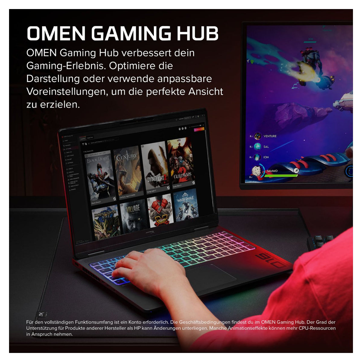 HP OMEN 16-ah1490ng CU7 270HX Plus/32GB/1TBSSD/RTX5080/W11 Home