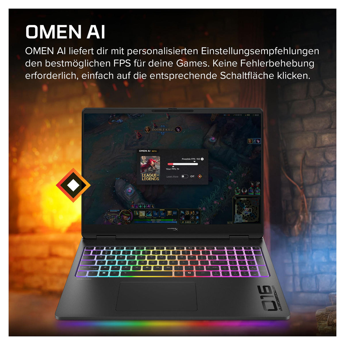 HP OMEN 16-ah1490ng CU7 270HX Plus/32GB/1TBSSD/RTX5080/W11 Home