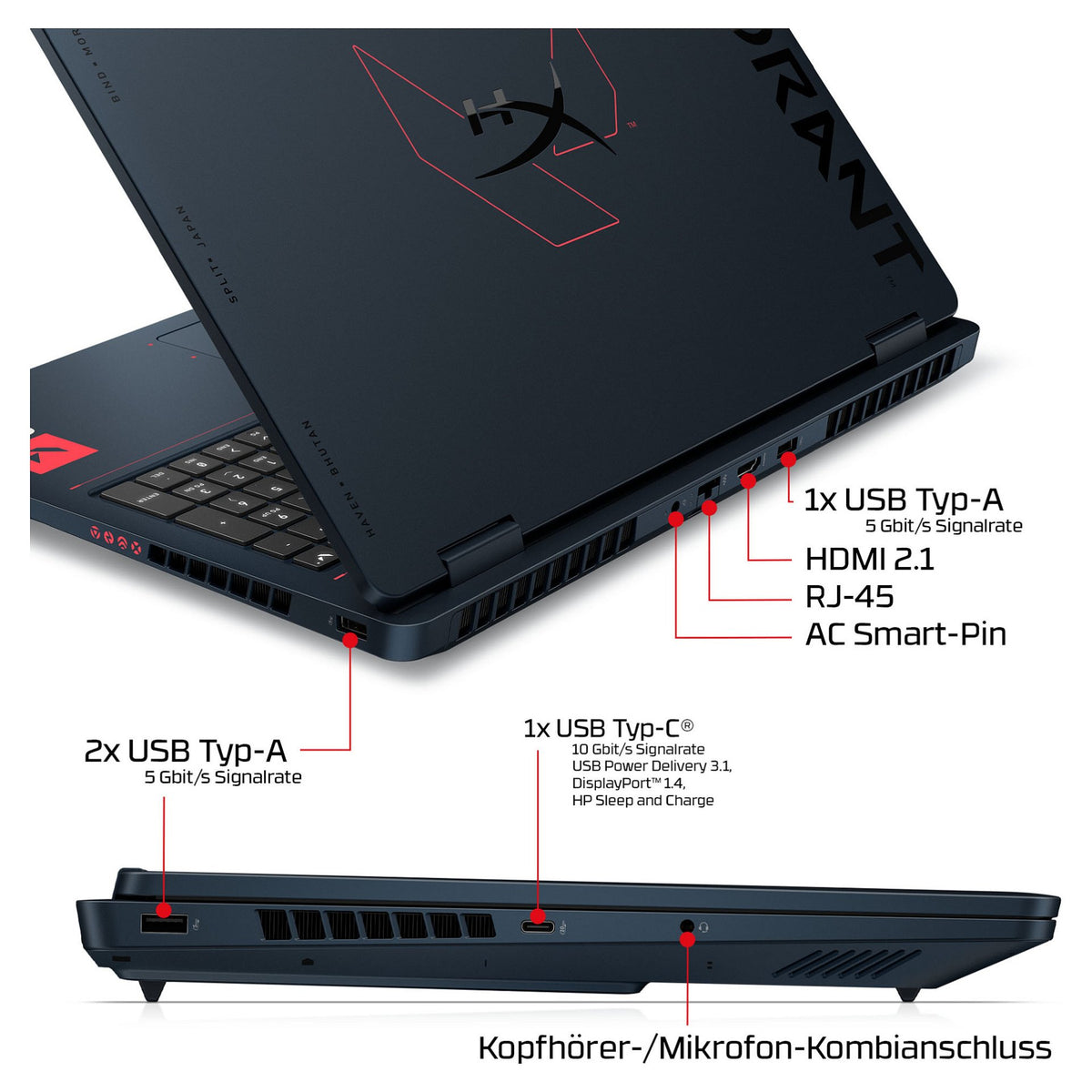 HP OMEN 16-ah1490ng CU7 270HX Plus/32GB/1TBSSD/RTX5080/W11 Home