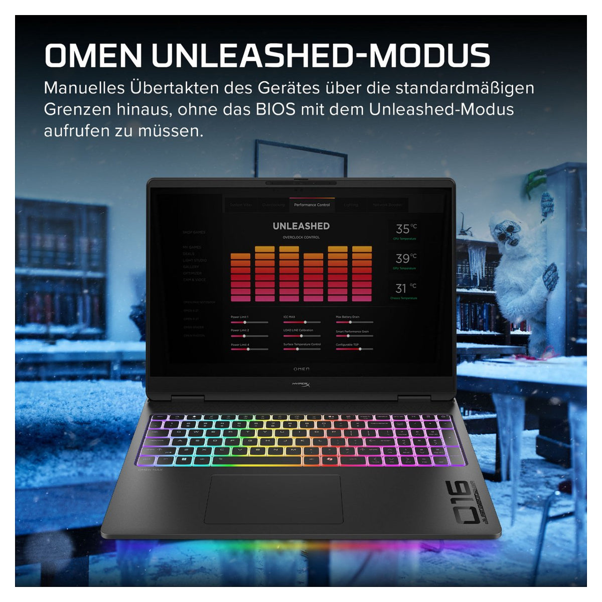 HP OMEN 16-ah1490ng CU7 270HX Plus/32GB/1TBSSD/RTX5080/W11 Home