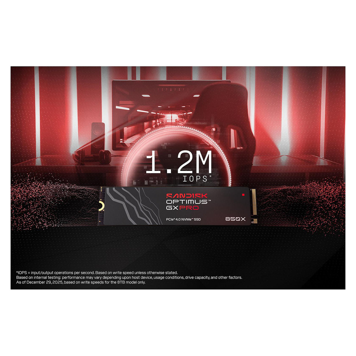 M.2 2TB OPTIMUS GX PRO 850X NVMe