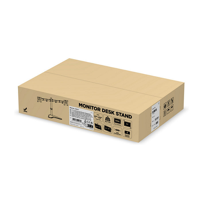 Equip Tischfuß 17"-32"/2TFT 360° Economy 8Kg schwarz lite Retail