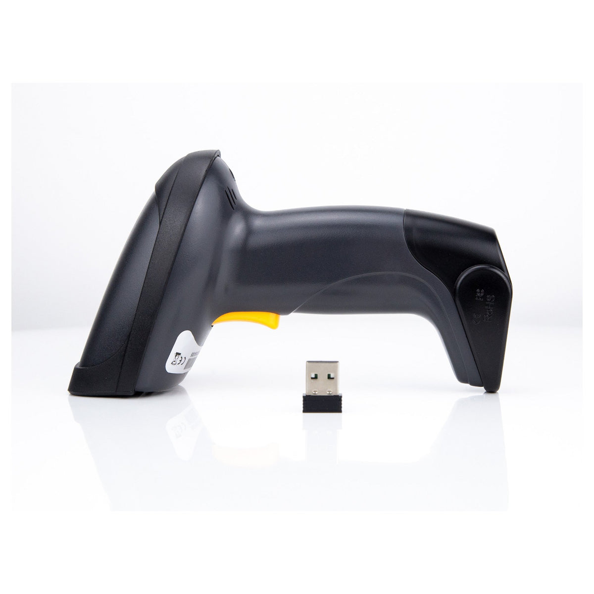 Equip 1D-Barcodescanner Laser Wireless/2.4GHz+Halter schwarz