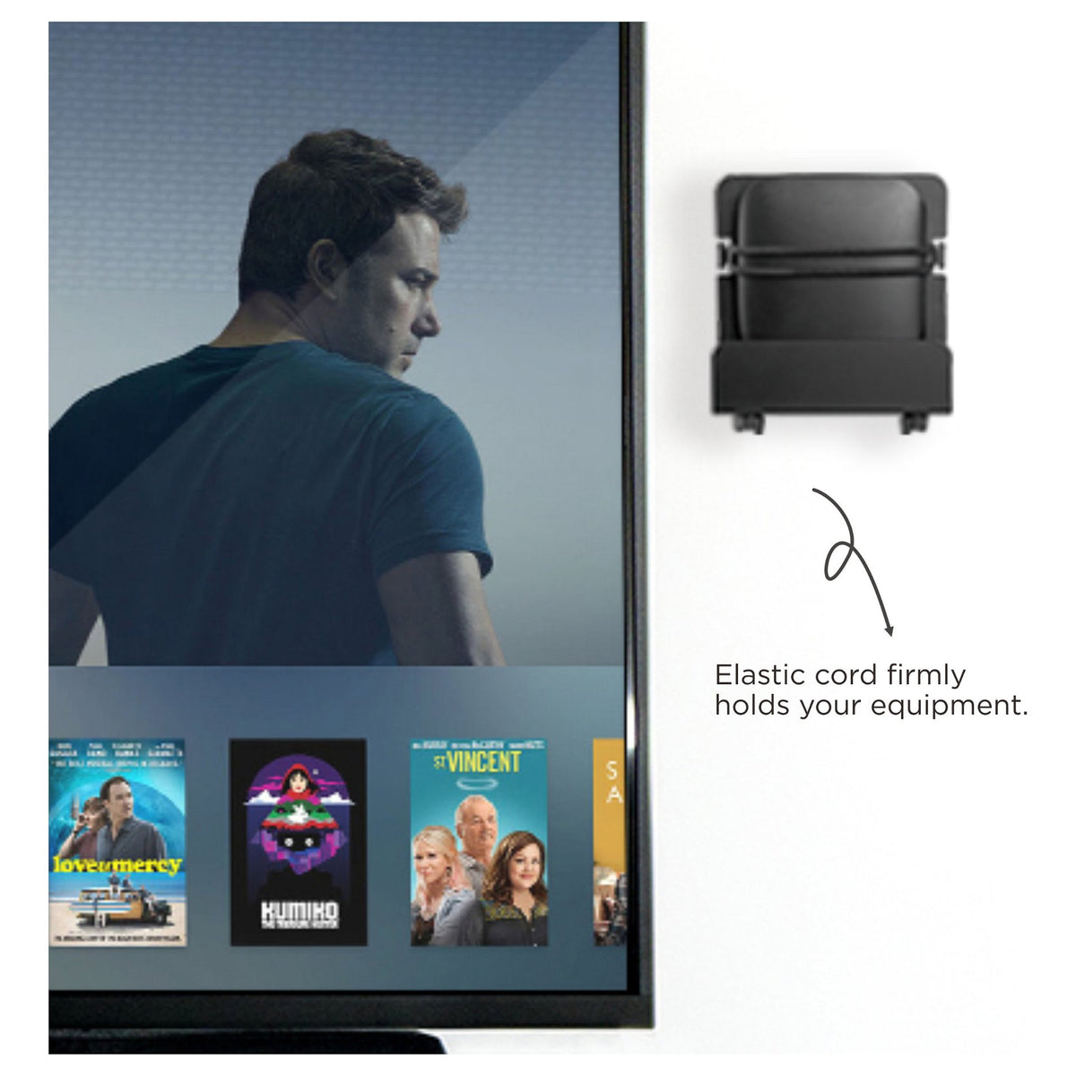 Equip Uni. Media Player-Wandhalt. 25x39mm 1Kg schwarz lite Retail