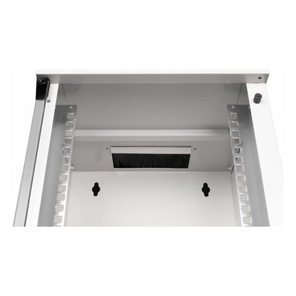 Equip 10" Wandgehäuse Glastür ECO 300x300mm 9U grau