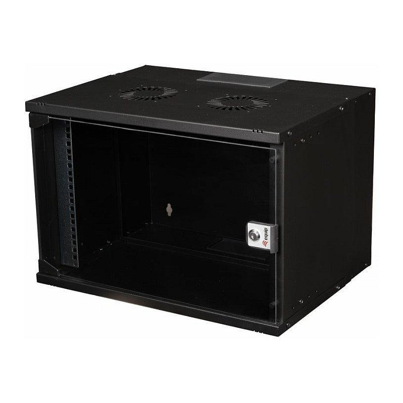 Equip 19" Wandgehäuse Glastür ECO 540x400mm 7U schwarz