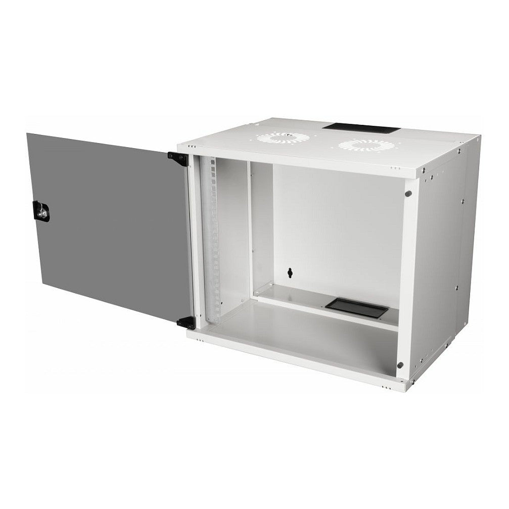 Equip 19" Wandgehäuse Glastür ECO 540x400mm 9U grau