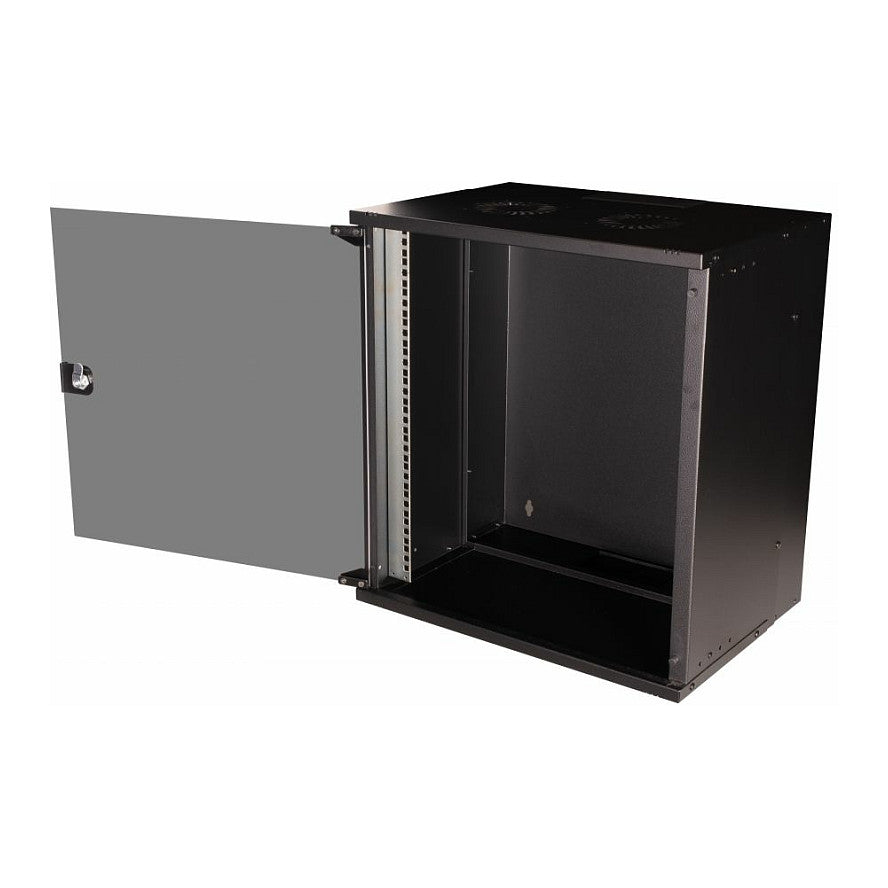 Equip 19" Wandgehäuse Glastür ECO 540x400mm 12U schwarz