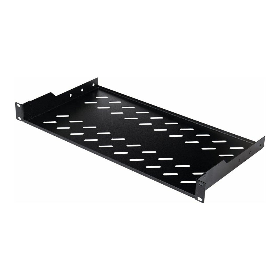 Equip 19" Fachboden fest für Serverschränke 25cm 1U schwarz