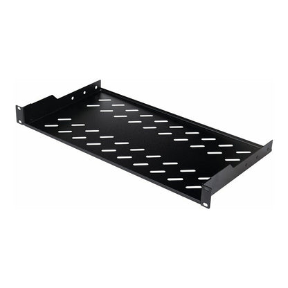 Equip 19" Fachboden fest für Serverschränke 25cm 1U schwarz