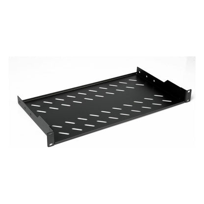 Equip 19" Fachboden fest für Serverschränke 25cm 1U schwarz