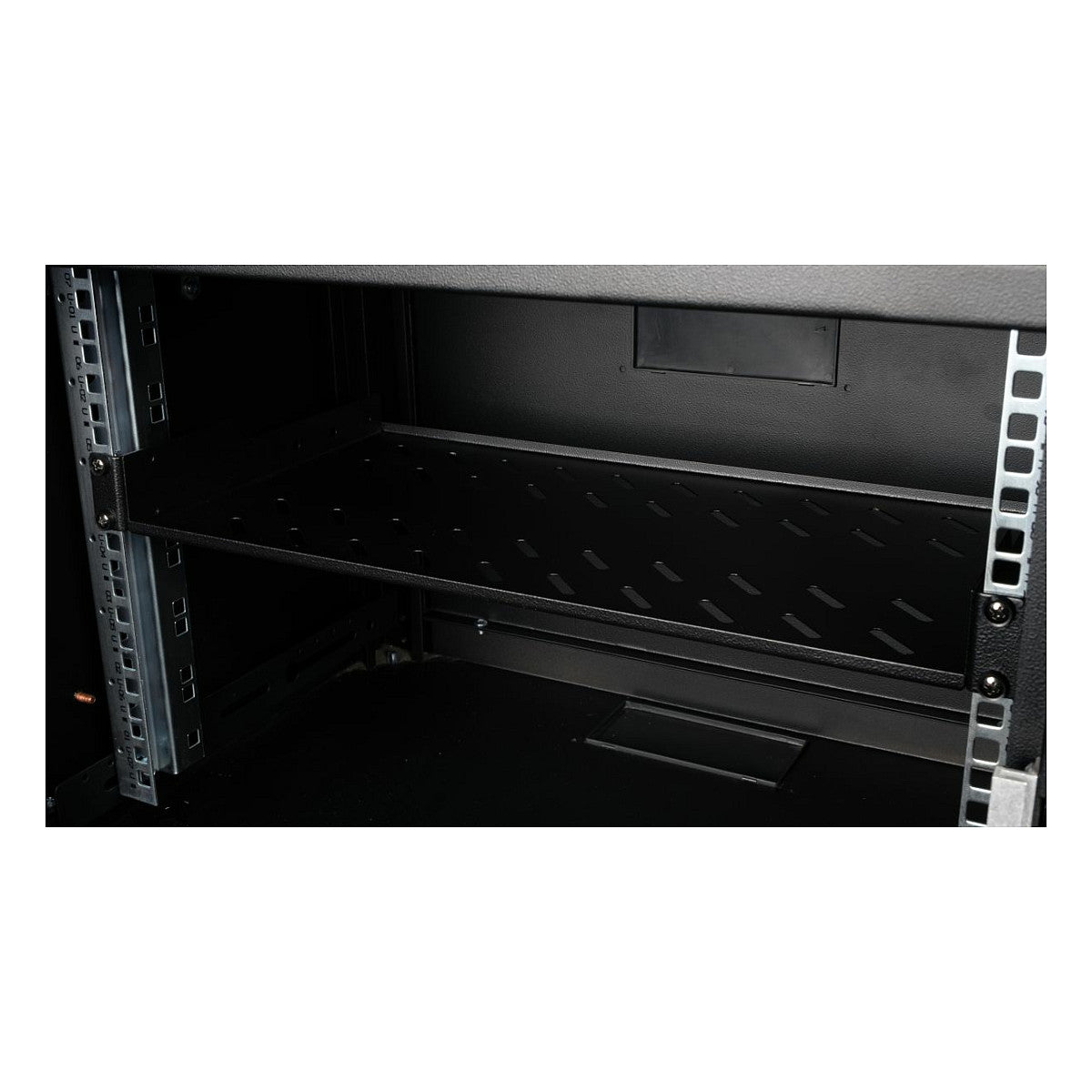 Equip 19" Fachboden fest für Serverschränke 25cm 1U schwarz