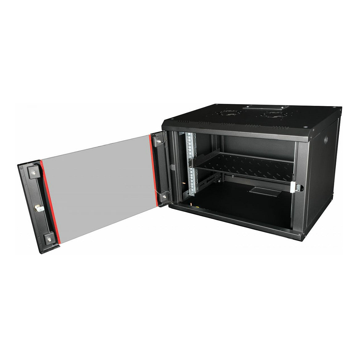 Equip 19" Fachboden fest für Serverschränke 25cm 1U schwarz