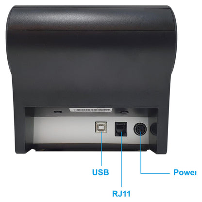Equip Thermodrucker 58/80mm USB/Bluetooth/WiFi/+ schwarz