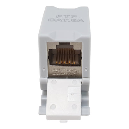 Equip Keystone-Koppler geschirmt Cat6A 1xRJ45 DIN gr