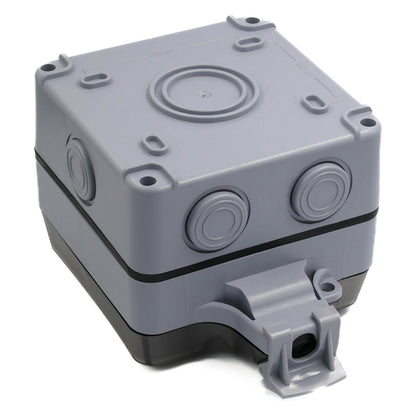 Aufputzdose 1-Port Keystone ungeschirmt outdoor grau