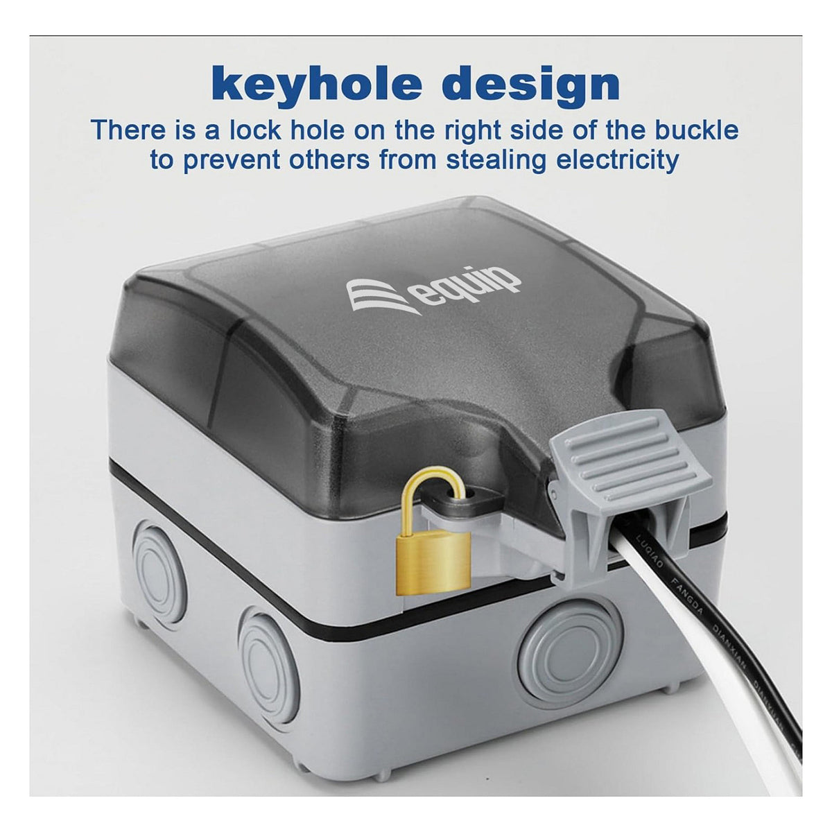 Aufputzdose 1-Port Keystone ungeschirmt outdoor grau