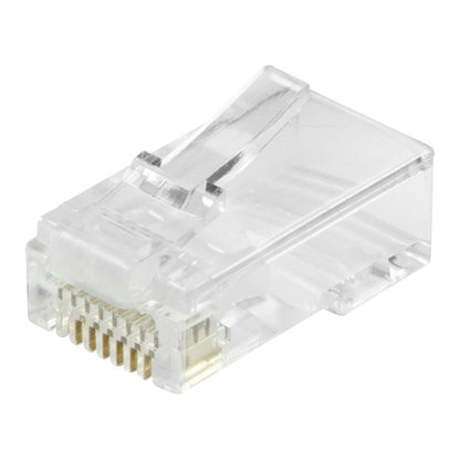 Equip Steckersatz Cat6 RJ45 UTP ungeschirmt 100Stk transpare