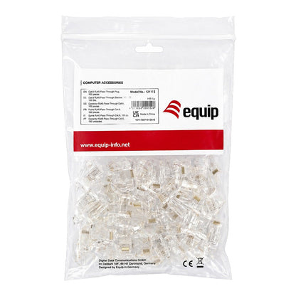 Equip Stecker Cat6a RJ45 UTP geschirmt werkzeugfrei 100Stk