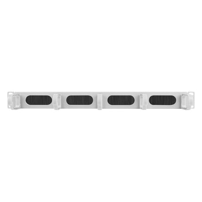 Equip 19" Kabelmanagement 5xPlastikringe Stahl 1U RAL7035