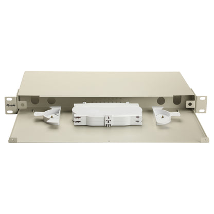 Equip 19" Glasfaser-Space-Box ohne Panel Stahl gr