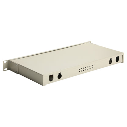 Equip LWL-Spleißkasten 12-Port SC-Duplex OS2 1U komplett gr
