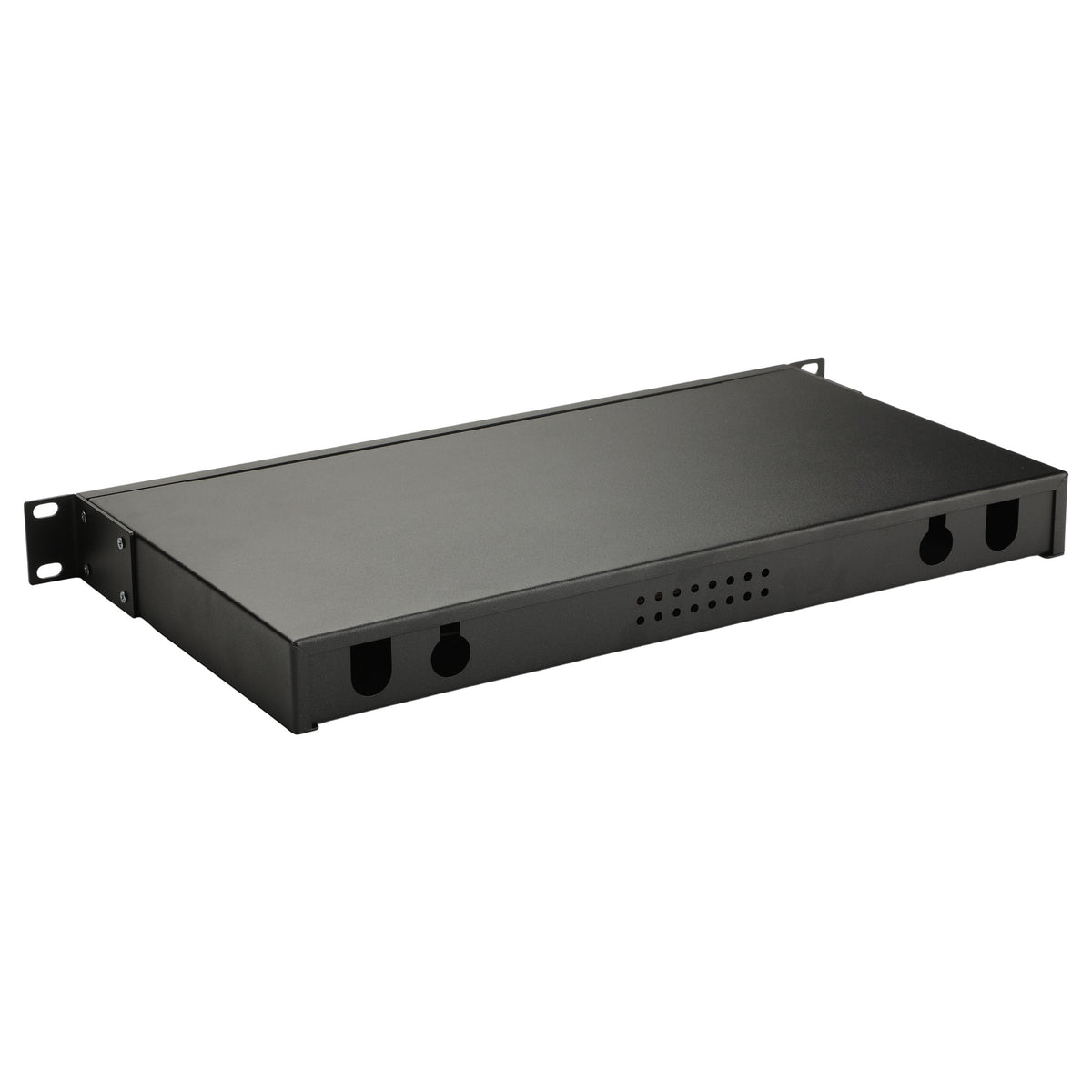 Equip LWL-Spleißkasten 12-Port LC-Duplex OS2 1U komplett sw