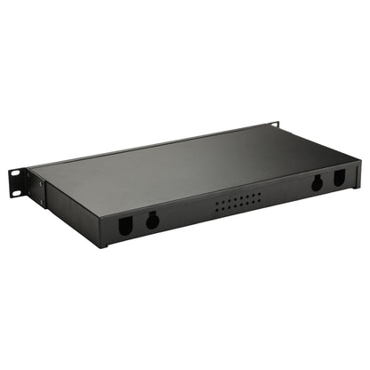 Equip LWL-Spleißkasten 24-Port SC-Duplex OS2 1U komplett sw