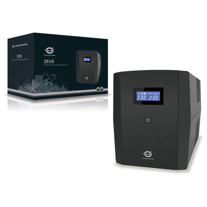 CONCEPTRONIC USV 2200VA/1320W/2xSchuko/3xIEC/HID USB/AVR sw