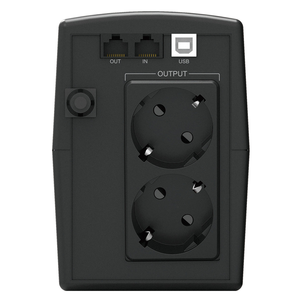 CONCEPTRONIC USV 650VA/360W/2xSchuko/HID USB/RJ45in/Out sw