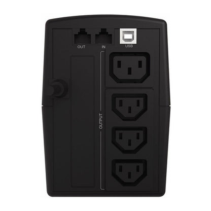CONCEPTRONIC USV 1000VA/600W/4xIEC/HID USB/RJ45in/Out/AVR sw