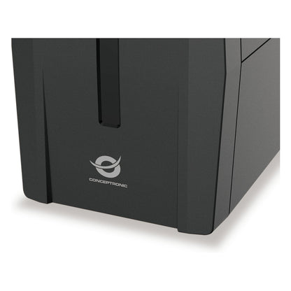 CONCEPTRONIC USV 850VA/480W/2xSchuko/HID USB/RJ45in/Out sw