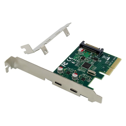 CONCEPTRONIC 4xPCIe3.0 Card 2xUSB-C3.2 Gen2 10Gbps