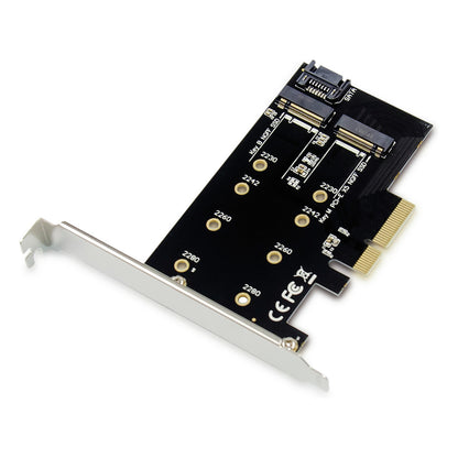 CONCEPTRONIC M.2 4xPCIe3.0 Card M.2 SATA/M.2 NVMe SSD