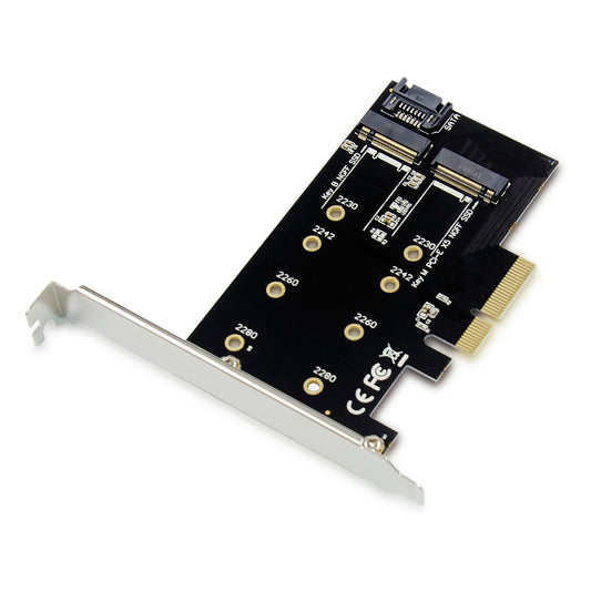 CONCEPTRONIC M.2 4xPCIe3.0 Card M.2 SATA/M.2 NVMe SSD