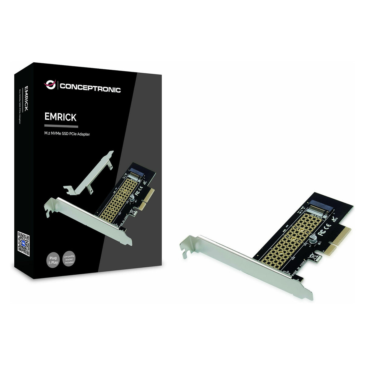 CONCEPTRONIC M.2 4xPCIe3.0 Card M.2 NVMe SSD