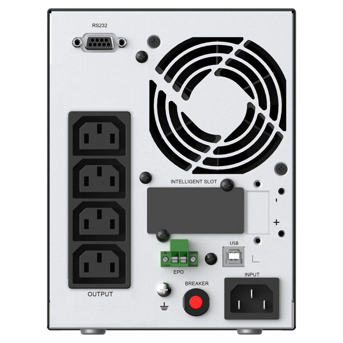 CONCEPTRONIC USV 1000VA/ 900W/4xIEC/HID USB/+Online Tower sw