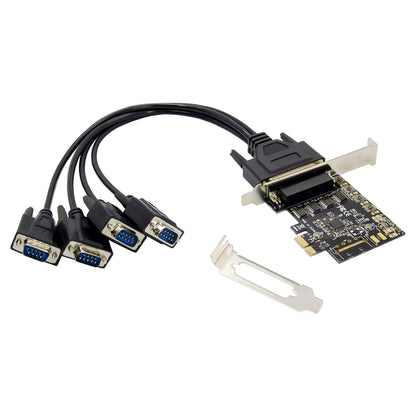 PCIe1x Card 4xRS232-Seriell 115200bps