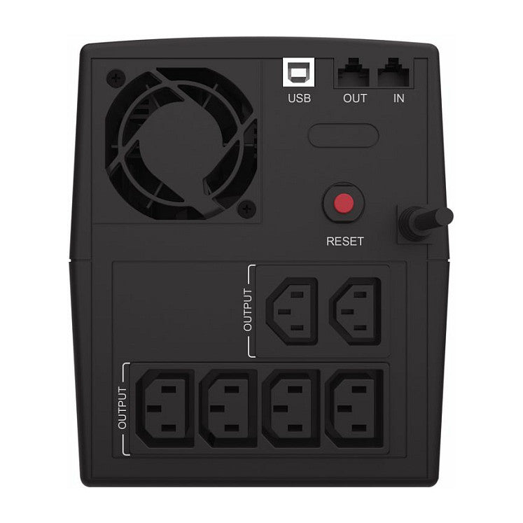 CONCEPTRONIC USV 1500VA/900W/6xIEC/HID USB/RJ45in/Out/AVR sw