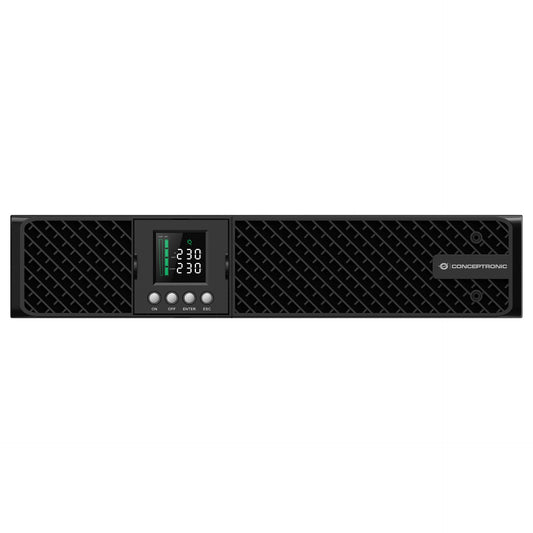CONCEPTRONIC USV 1000VA/1000W/8xIEC/HID USB/+ Rack/Tower sw