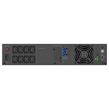 CONCEPTRONIC USV 1000VA/1000W/8xIEC/HID USB/+ Rack/Tower sw