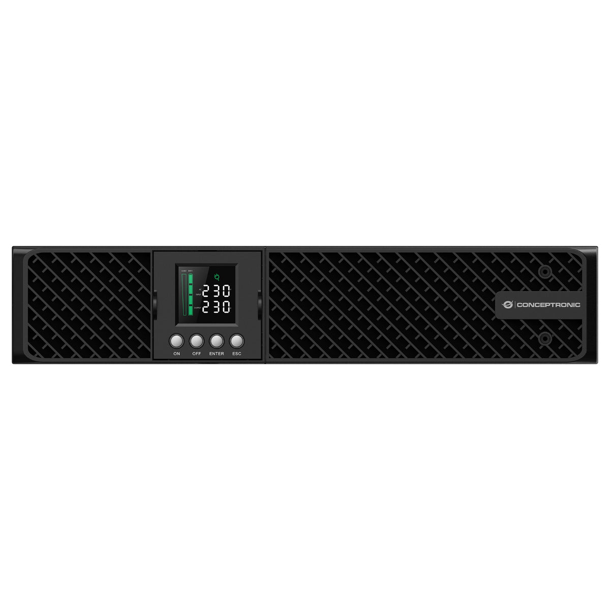 CONCEPTRONIC USV 3000VA/3000W/8xIEC/HID USB/+ Rack/Tower sw