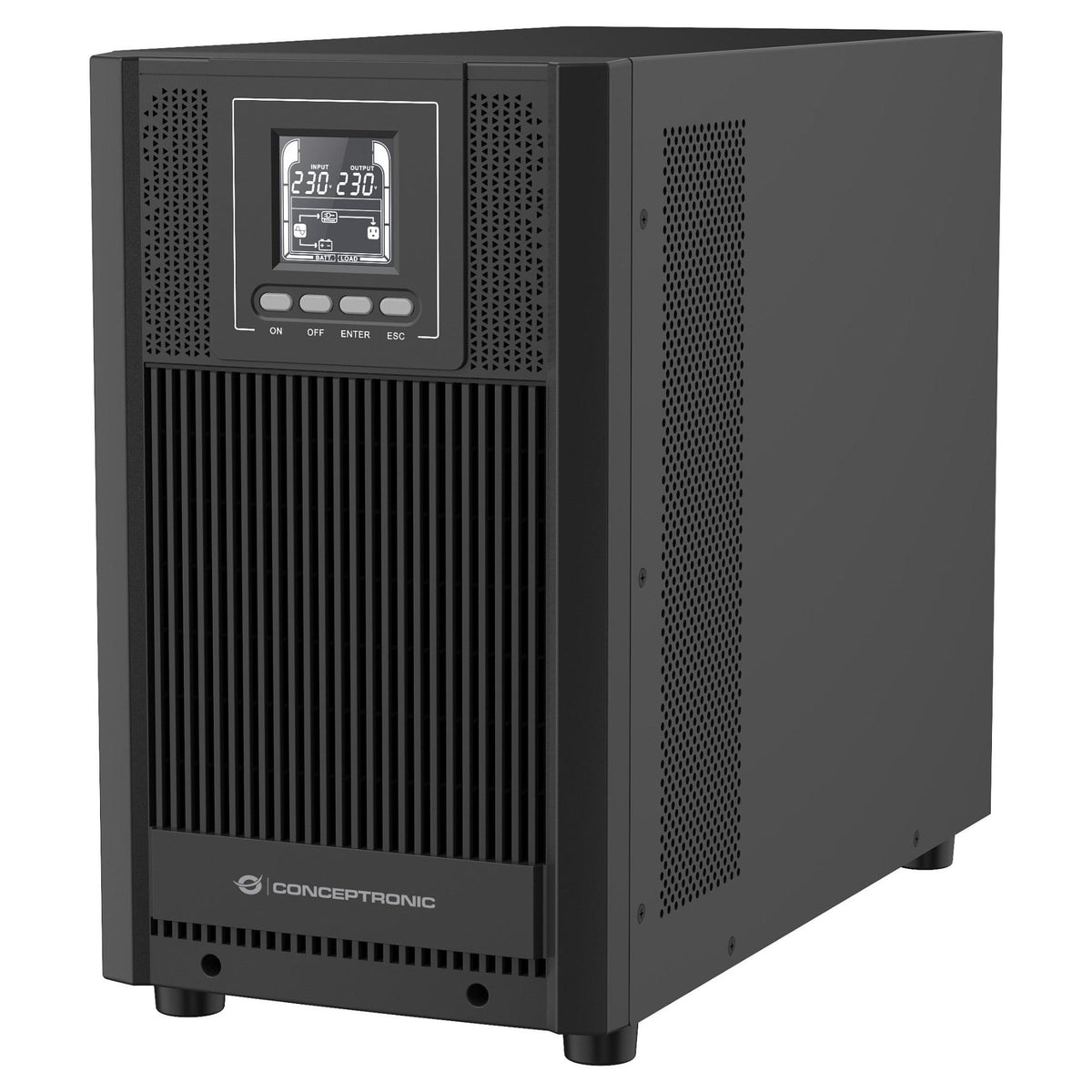 CONCEPTRONIC USV 3000VA/2700W/5xIEC/HID USB/+Online Tower sw