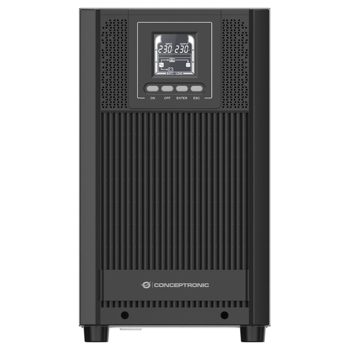 CONCEPTRONIC USV 3000VA/2700W/5xIEC/HID USB/+Online Tower sw