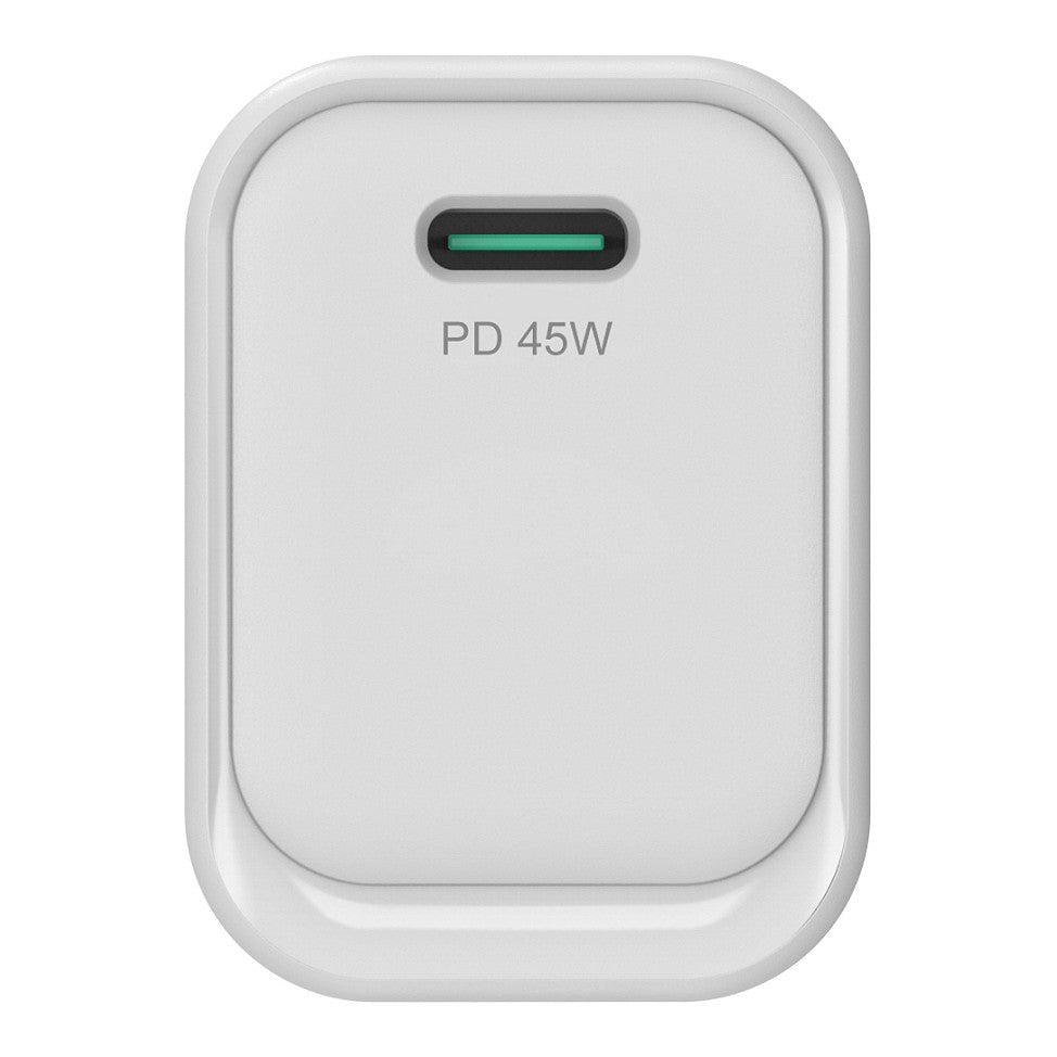 CONCEPTRONIC Ladegerät 1Port GaN USB-C 45WPD3.0/PPS ws