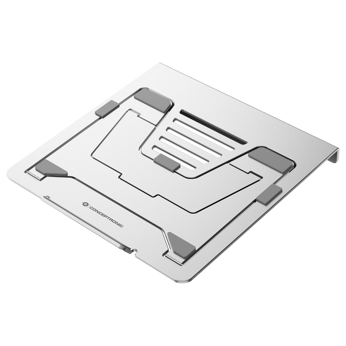 Notebook Halterung + 7-in-1 Docking silber