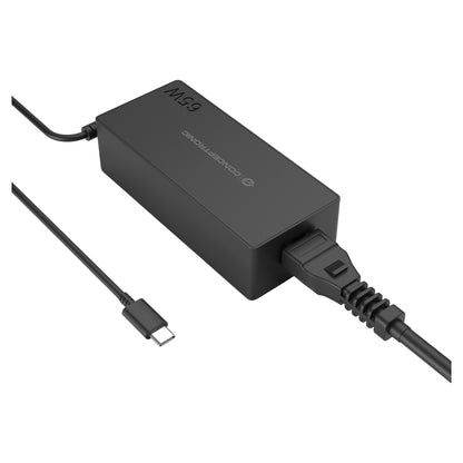 CONCEPTRONIC Ladegerät 1Port GaN USB-C 65WPD3.0/PPS sw