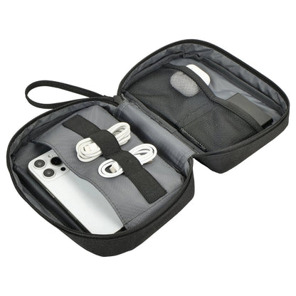Organizer-Tasche Tech-Zubehörtasche schwarz